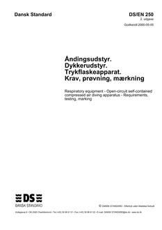 DANSK DS/EN 250