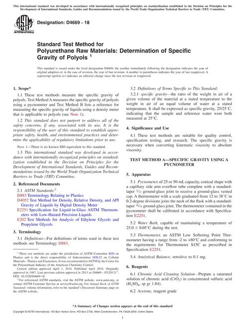 ASTM D4669-18
