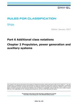 DNV DNVGL-RU-SHIPS PART 6 CHAPTER 2