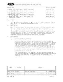 FORD WSS-M5B409-A1