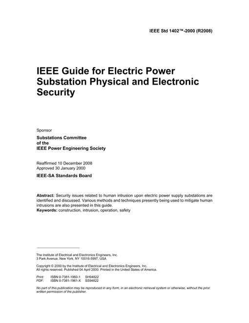 IEEE 1402-2000