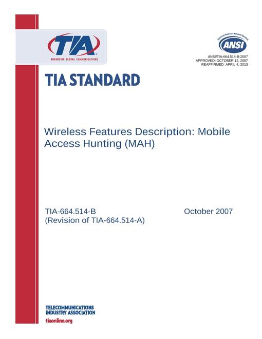 TIA ANSI/TIA-664.514-B