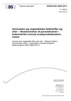 DANSK DS/EN ISO 3960