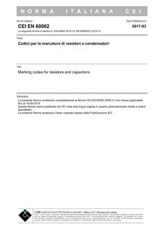 CEI EN 60062