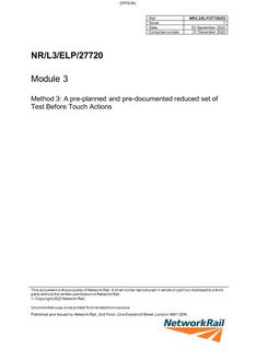 NR NR/L3/ELP/27720/03 ISSUE 1