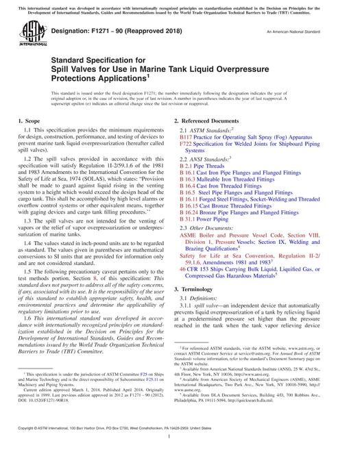 ASTM F1271-90(2018)