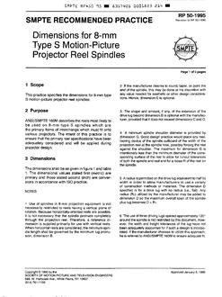 SMPTE RP 50