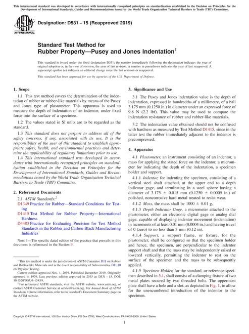 ASTM D531-15(2019)