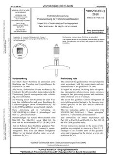 VDI VDI/VDE/DGQ 2618 BLATT 10.5