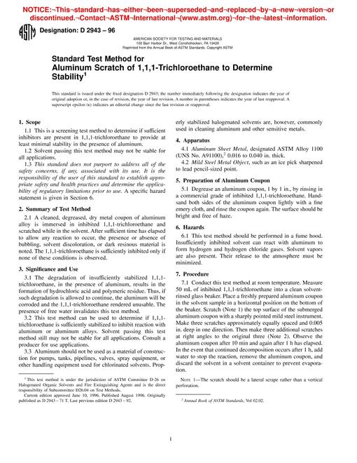 ASTM D2943-96
