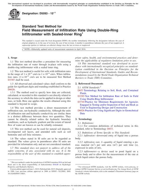 ASTM D5093-15e1
