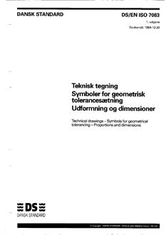 DANSK DS/EN ISO 7083