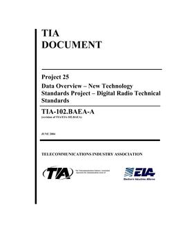 TIA TIA-102.BAEA-A