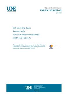 AENOR UNE-EN ISO 9455-15