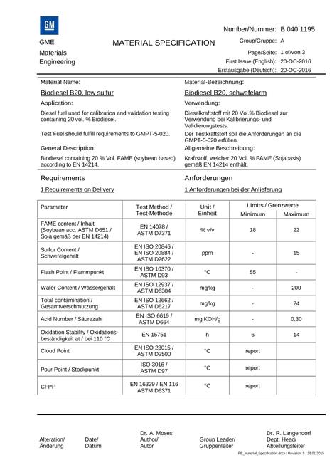 GME B 040 1195