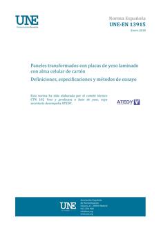 AENOR UNE-EN 13915
