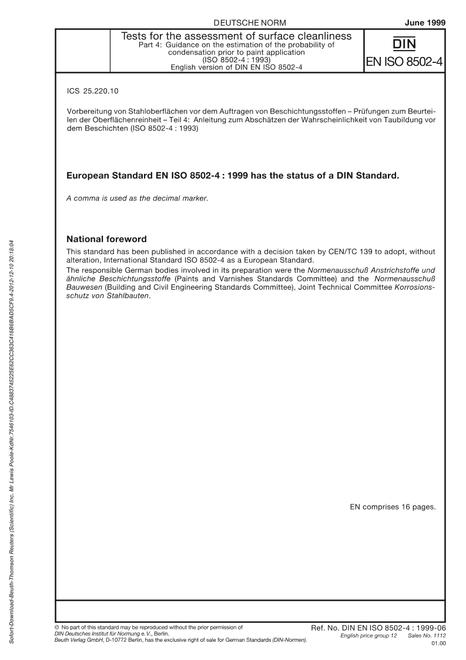 DIN EN ISO 8502-4