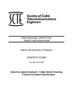SCTE 52 2003