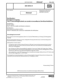 DIN 58953-9 - DRAFT