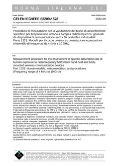 CEI EN IEC/IEEE 62209-1528