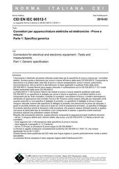 CEI EN IEC 60512-1