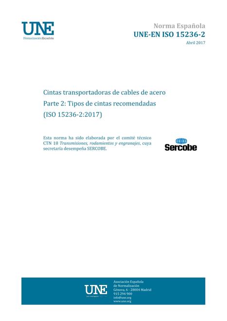 AENOR UNE-EN ISO 15236-2