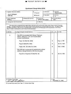 FAA FAA-E-2763 REV B CHG NOTICE 4