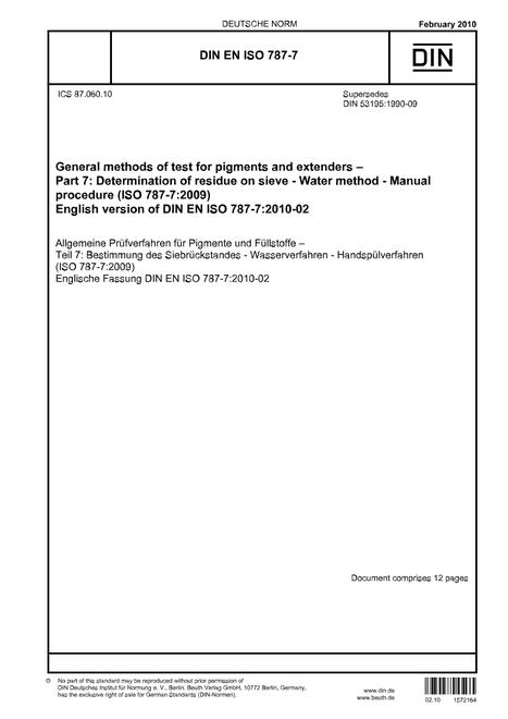 DIN EN ISO 787-7