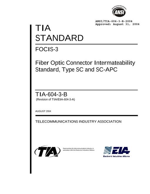 TIA ANSI/TIA-604-3-B