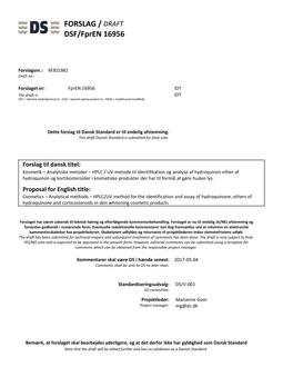 DANSK DSF/FPREN 16956