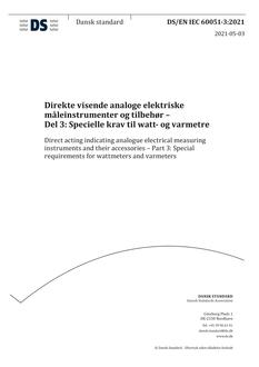 DANSK DS/EN IEC 60051-3