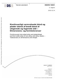 DANSK DS/EN 10051