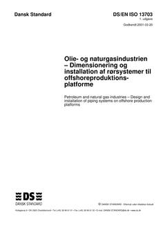 DANSK DS/EN ISO 13703
