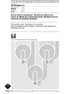CEI EN 50289-3-15