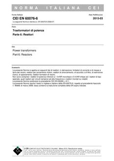 CEI EN 60076-6