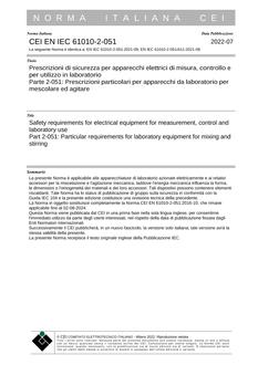 CEI EN IEC 61010-2-051