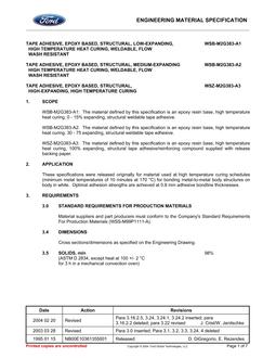 FORD WSB-M2G383-A1