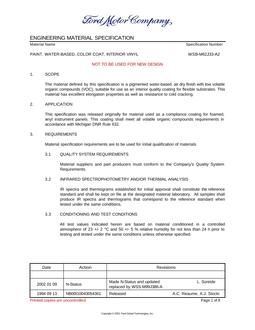 FORD WSB-M62J33-A2