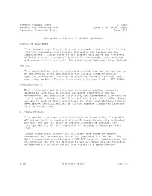IETF RFC 1964