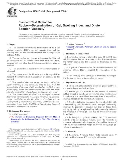 ASTM D3616-95(2024)