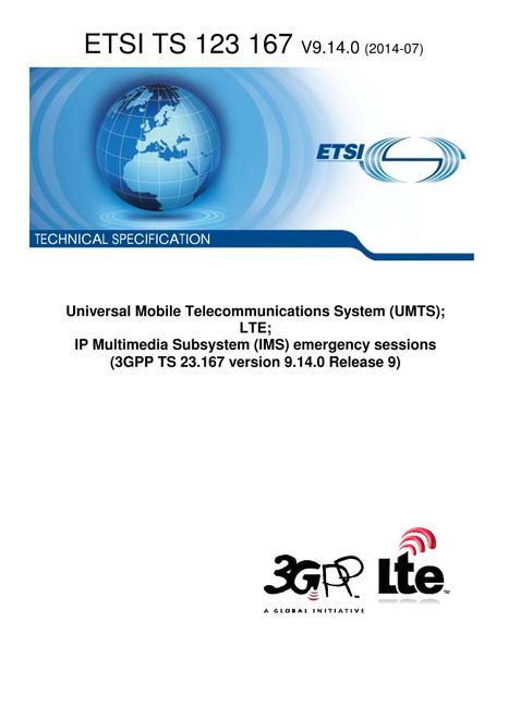 ETSI TS 123 167