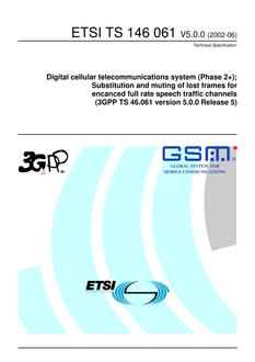 ETSI TS 146 061