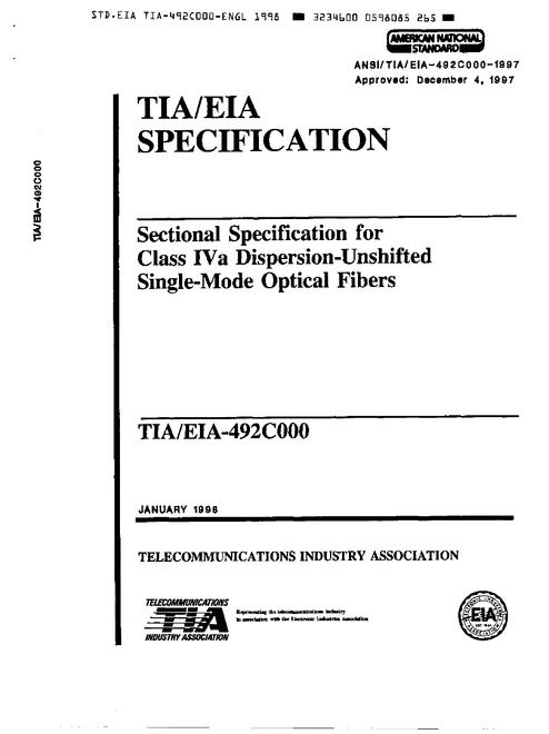 TIA TIA/EIA-492C000