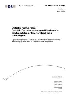 DANSK DS/EN 61291-5-2