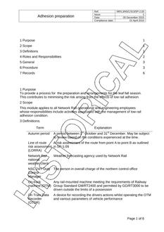 NR NR/L3/NSC/313/SP-2.03 ISSUE 1