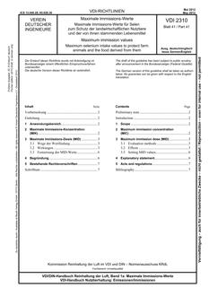 VDI VDI 2310 BLATT 41