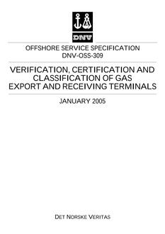 DNV DNV-OSS-309