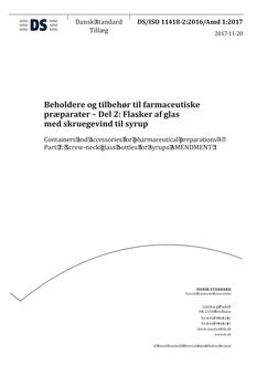 DANSK DS/ISO 11418-2