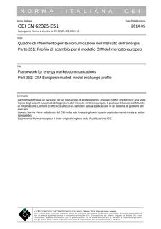 CEI EN 62325-351