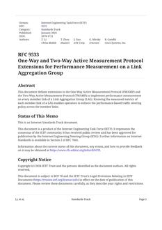 IETF RFC 9533